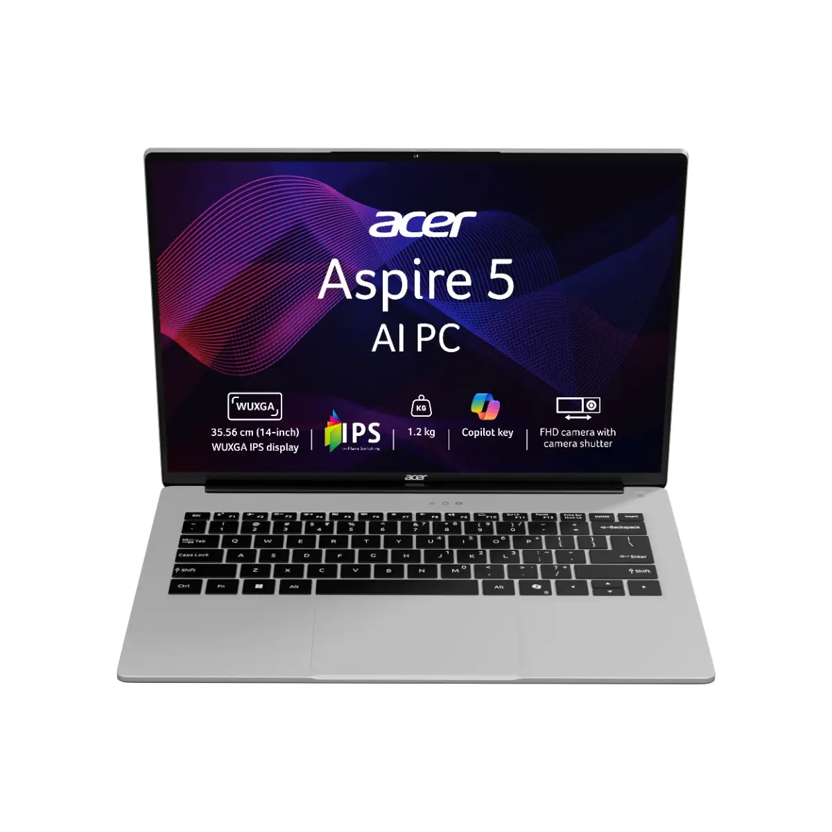 Aspire 5	Ultra 5-125H	16GB	512GB	Intel® UHD Graphics	 W11  14" WUXGA IPS