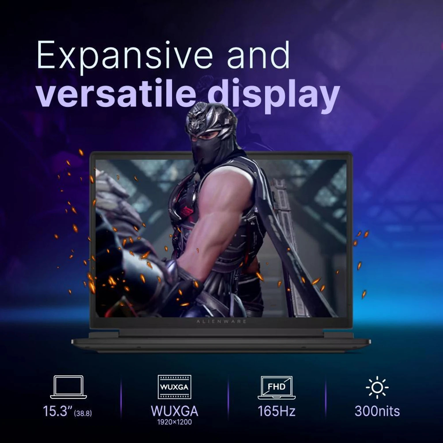 Dell ALIENWARE-0258	Ryzen 5-220	16GB	512GB	RTX 3050 6GB    WIN11	15.3" FHD	MSO 2024