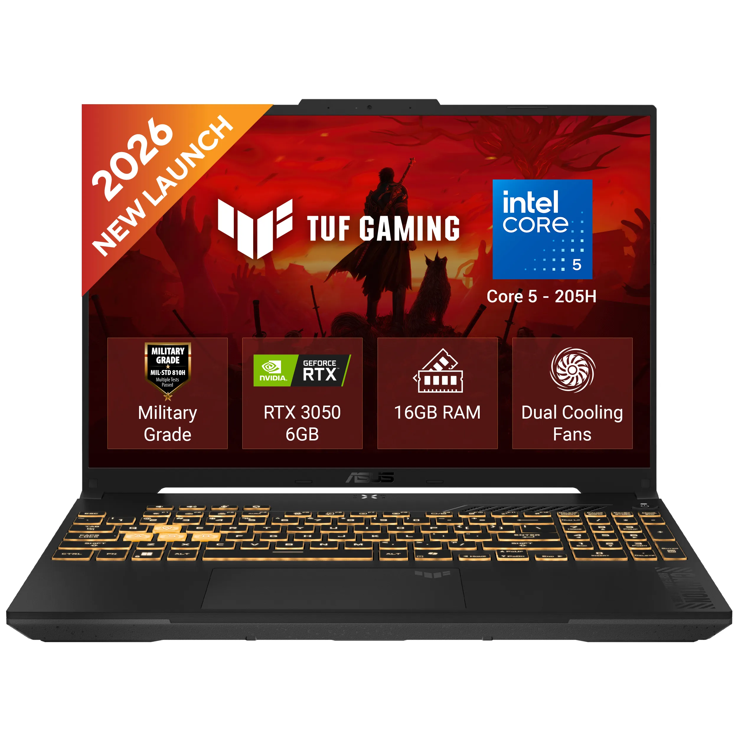 ASUS TUF Gaming  (FX608JMi-TU251WS) Ci7-14650HX 16GB 1TB RTX 5060 8GB WIN11 MSO 2024 16"FHD+