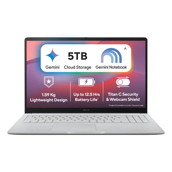 ASUS Chromebook  CELERON-N500 (CX1505CTA-S70293) 8GB 128GB INTEGRATED WIN11 MSO2024 15.6"FHD