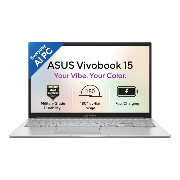 ASUS Vivobook 15  (X1504MA-BQ125WS) Core 5-320 16GB 512GB Intel-HD Graphics WIN 11 MSO 2024 15.6"FHD