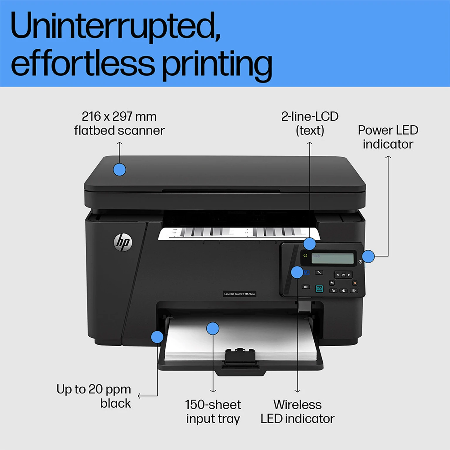 Printer HP Laserjet M126NW