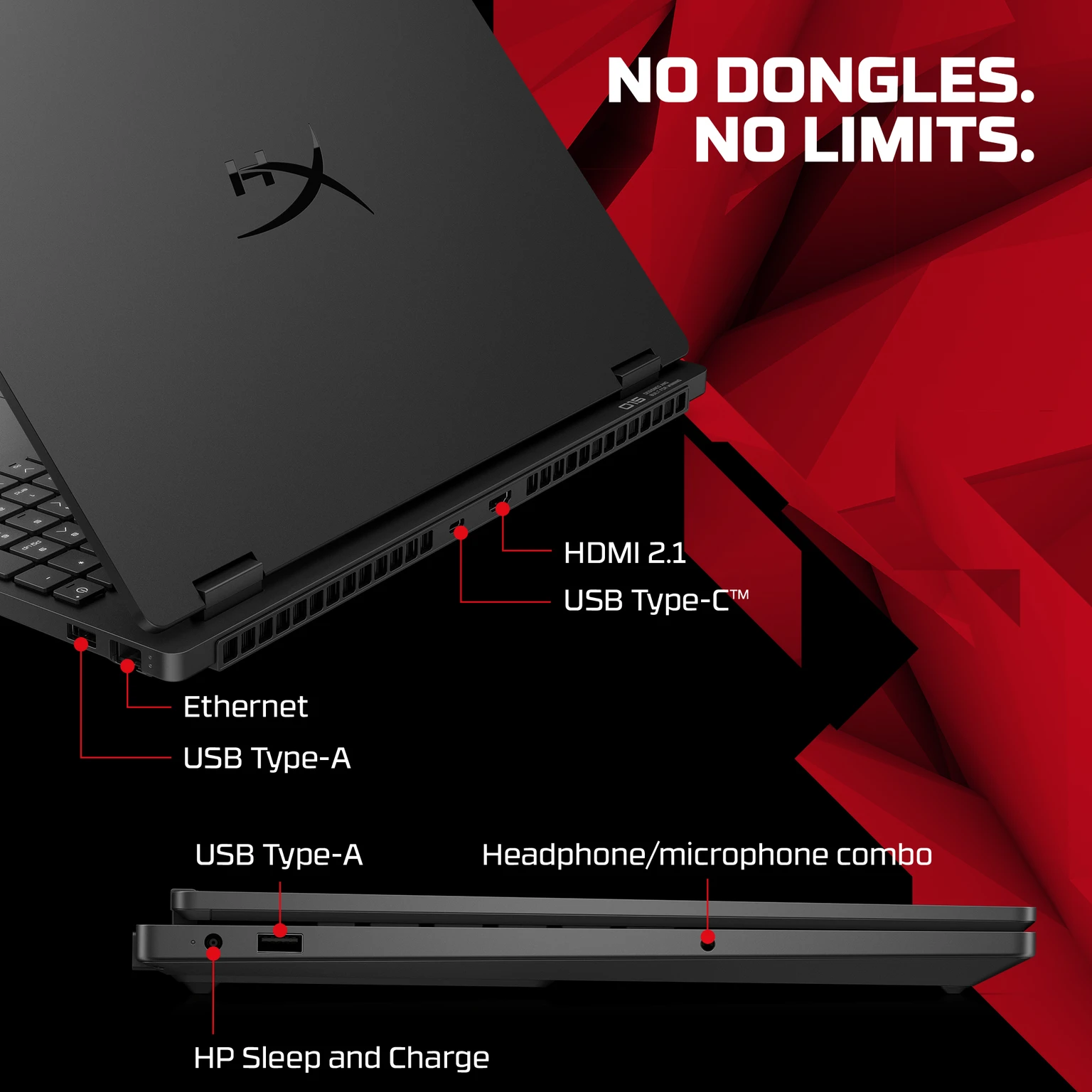 HYPERX OMEN GA0028TX	Ci7-14650HX	24GB	1 TB	RTX 5050 8GB	WIN 11	MSO 2024	15.6" 2.5K