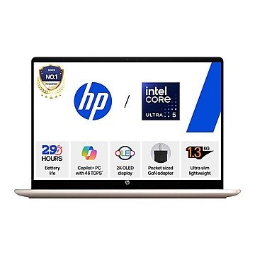HP OMNI 14-HH0099TU	ULTRA 5-322	16 GB	512 GB	INTEGRATED	WIN 11	MSO 2024	14" 2K FHD