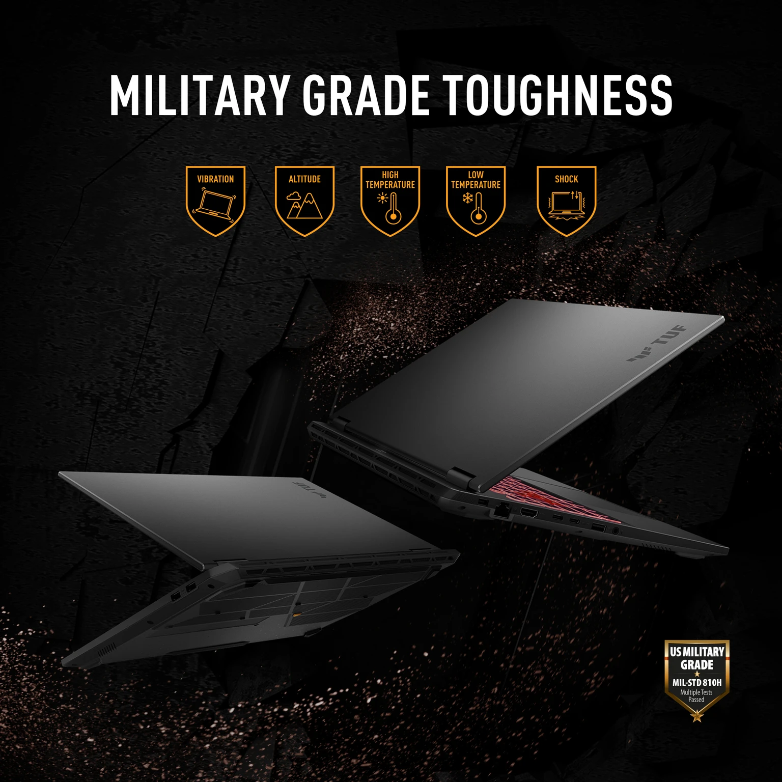ASUS TUF Gaming Ryzen 7-260 (FA608UH-RV112WS) 16GB 1TB RTX 5050 8GB WIN 11 MSO 2024 16"FHD+