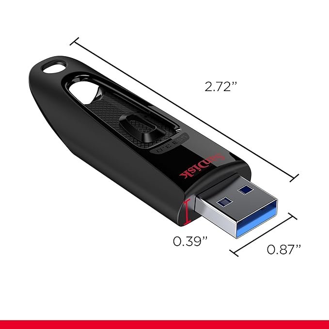 Pen Drive Sandisk  128 GB Ultra Dual Usb  3.0