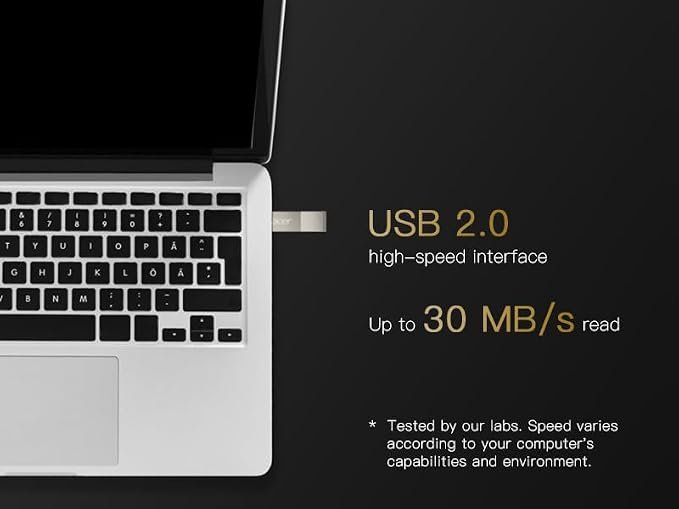 Pen Drive Acer 128 GB 2.0 Metal Usb Flash UF200