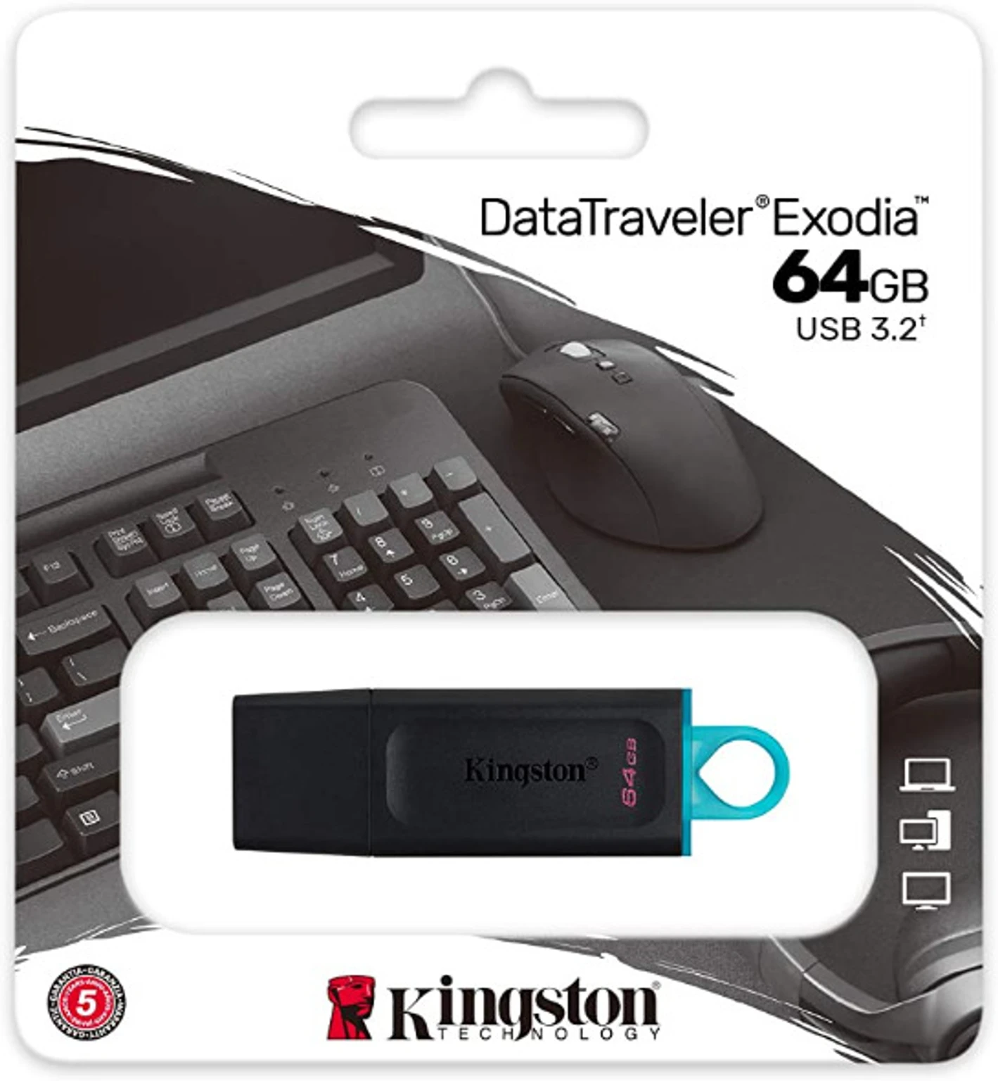 Pendrive Kingston 64GB 3.2