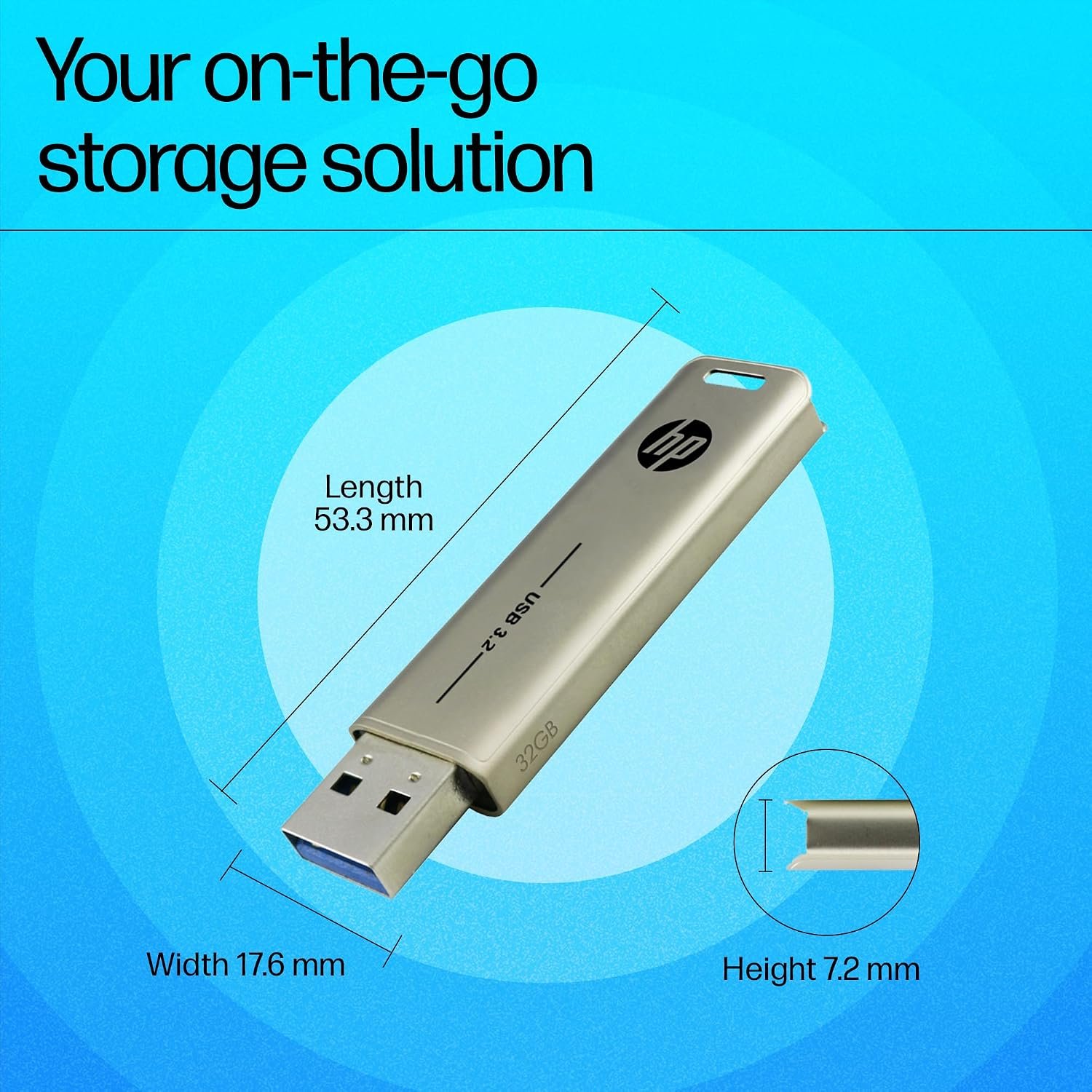 Pen Drive Hp 32GB X 796w Usb 3.2