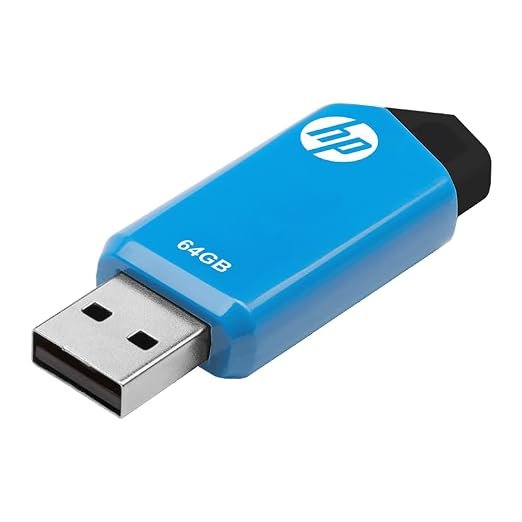 Pen Drive Hp 64GB V150W Flash 2.0