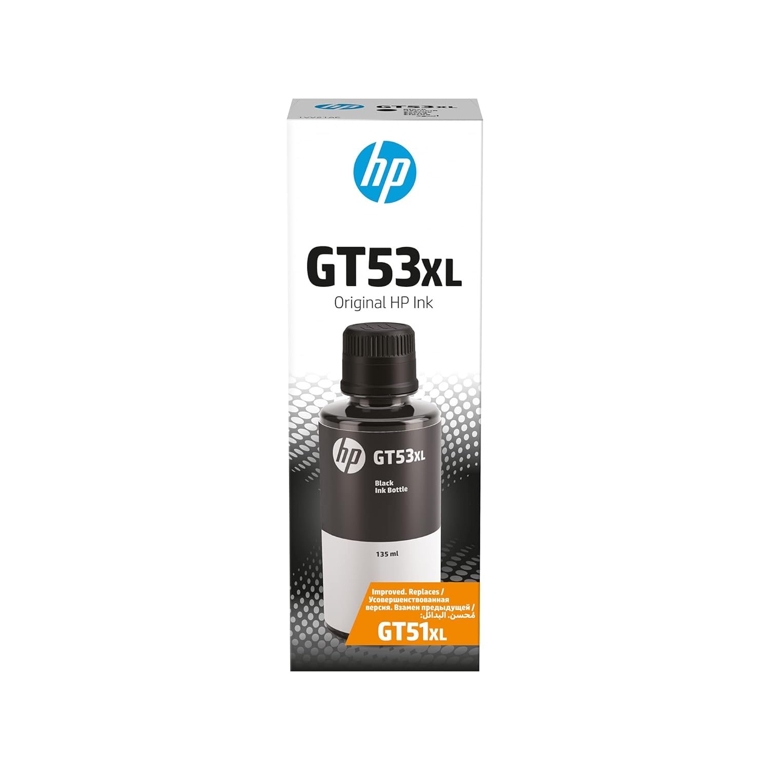 INK HP GT53XL Black (18%) 135ml