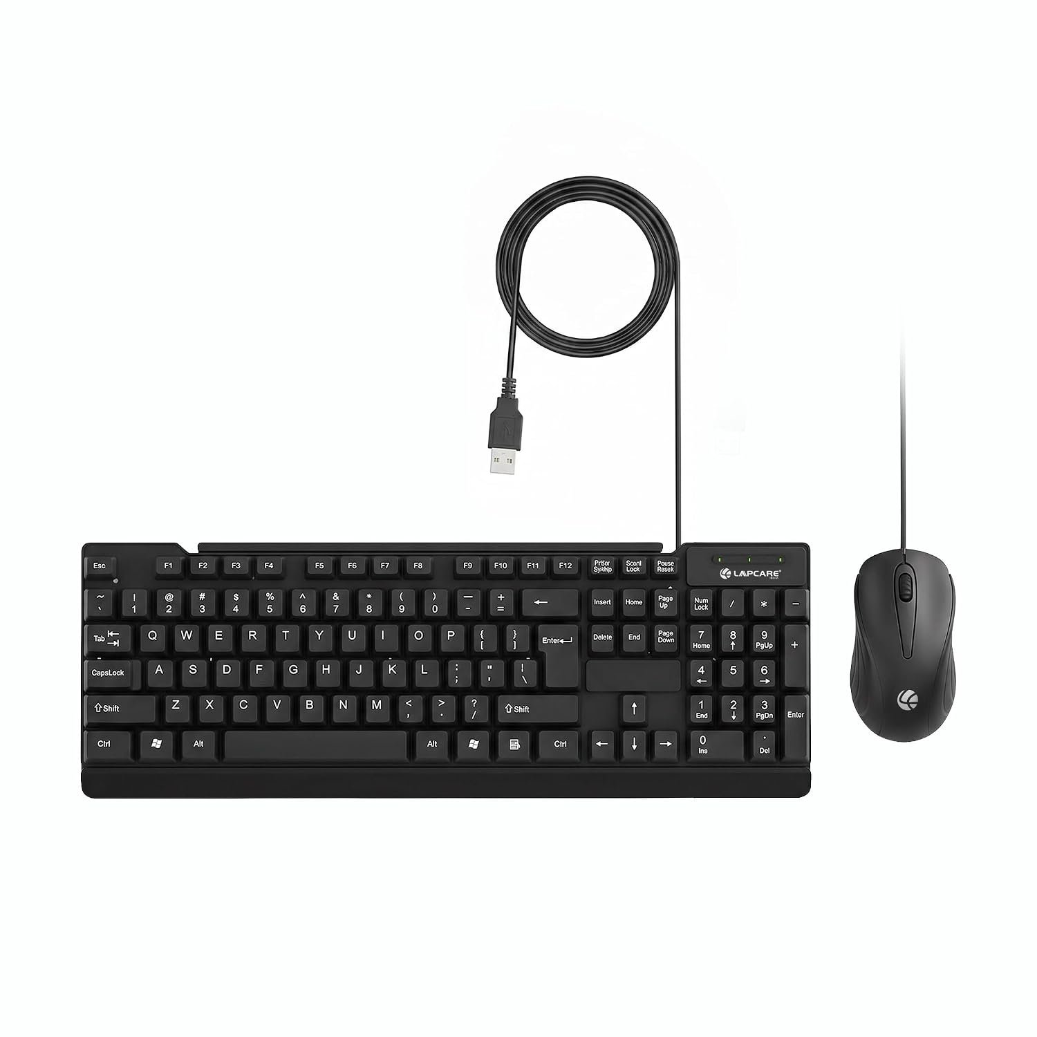 Keyboard Mouse Combo Lapcare Wired