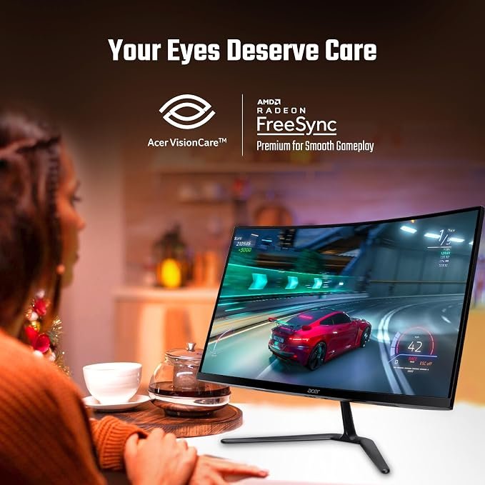 LED Acer 31.5" ED320QR (UMJE0SI301)