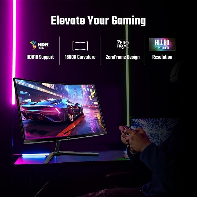 LED Acer 31.5" ED320Q (UMJE0SI201)