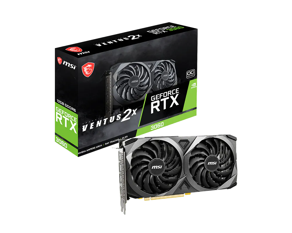 Graphics Card Msi RTX 3060 Ventus 2X 12G42300