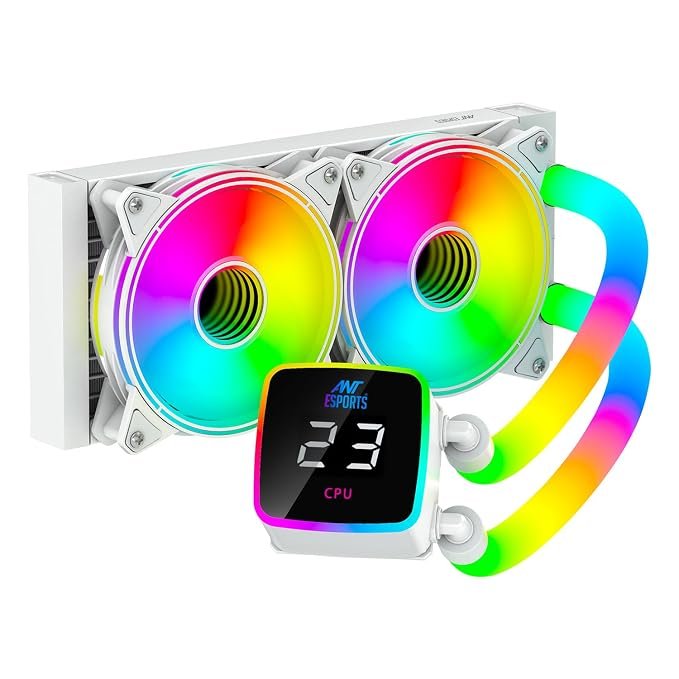 Fan Ant Esports Cooler Iceglow 240 ARGB White