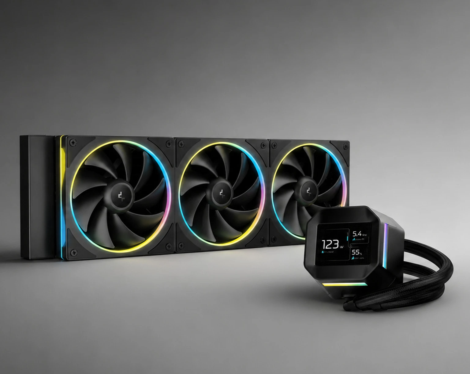 Fan Liquid Cooler Deepcool LM360