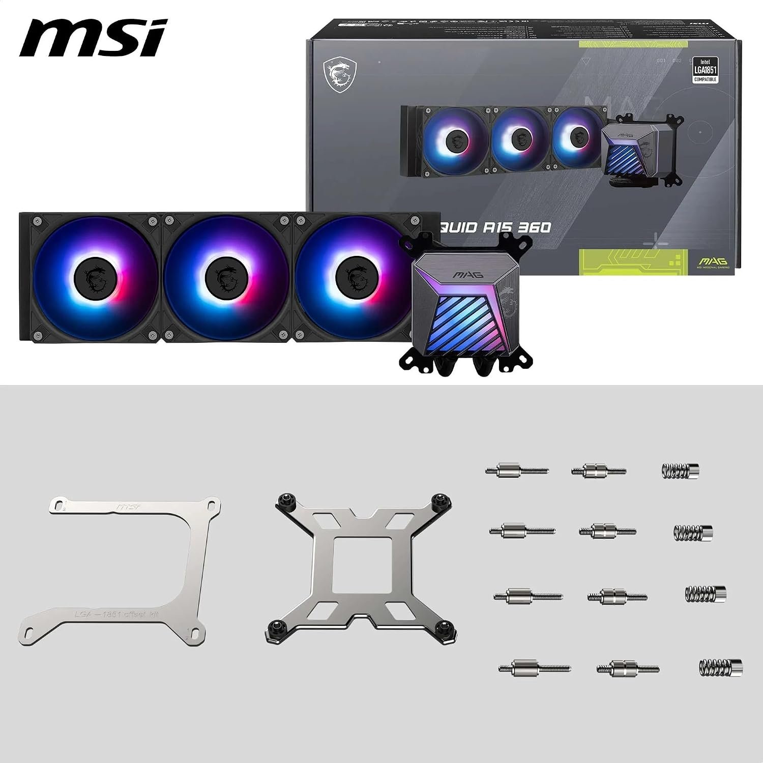 Fan Cooler Msi MAG Coreliquid A15 360