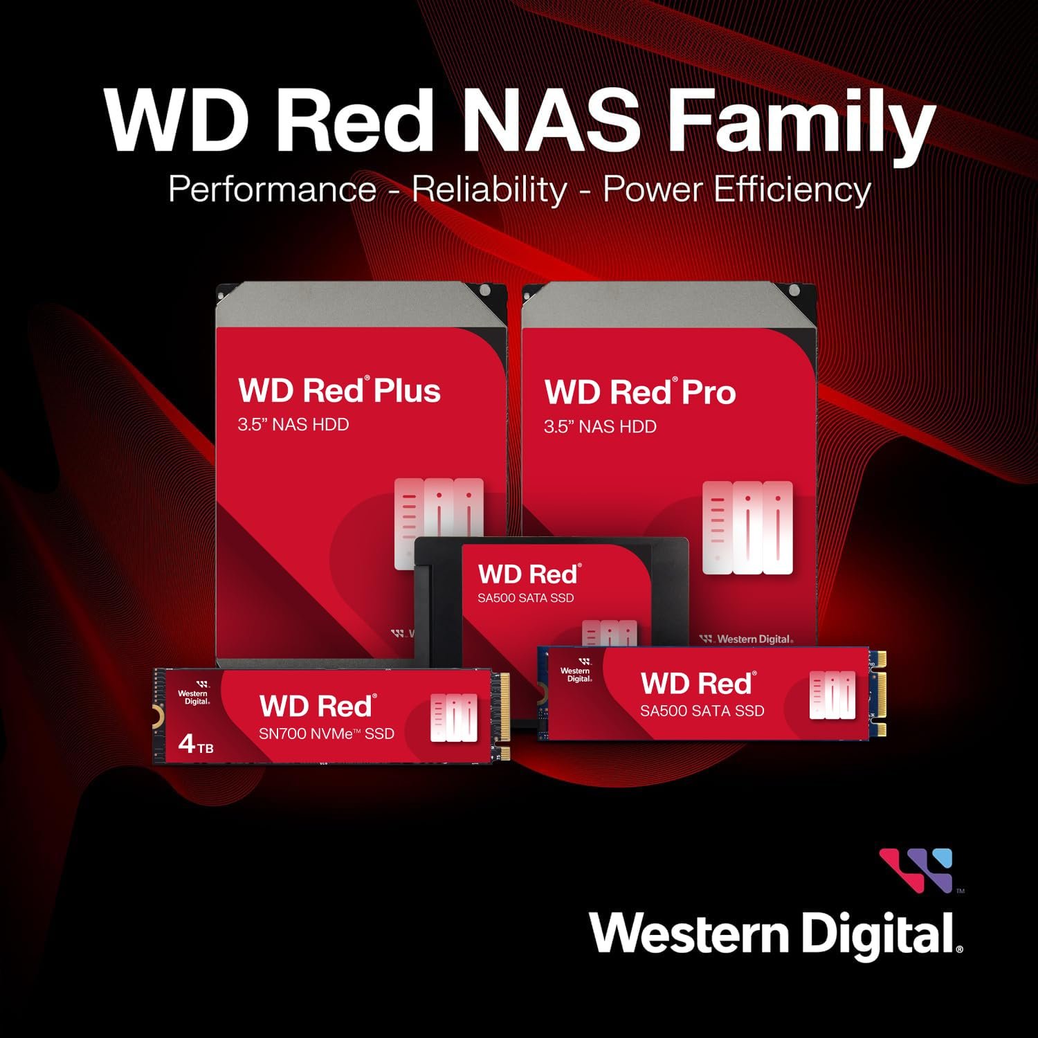 HDD WD 4TB RED PLUS