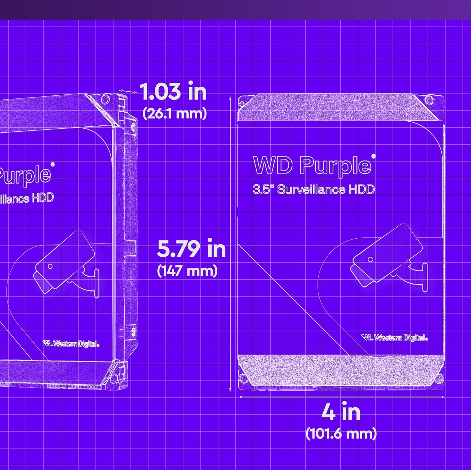 HDD WD 8TB AV/DV