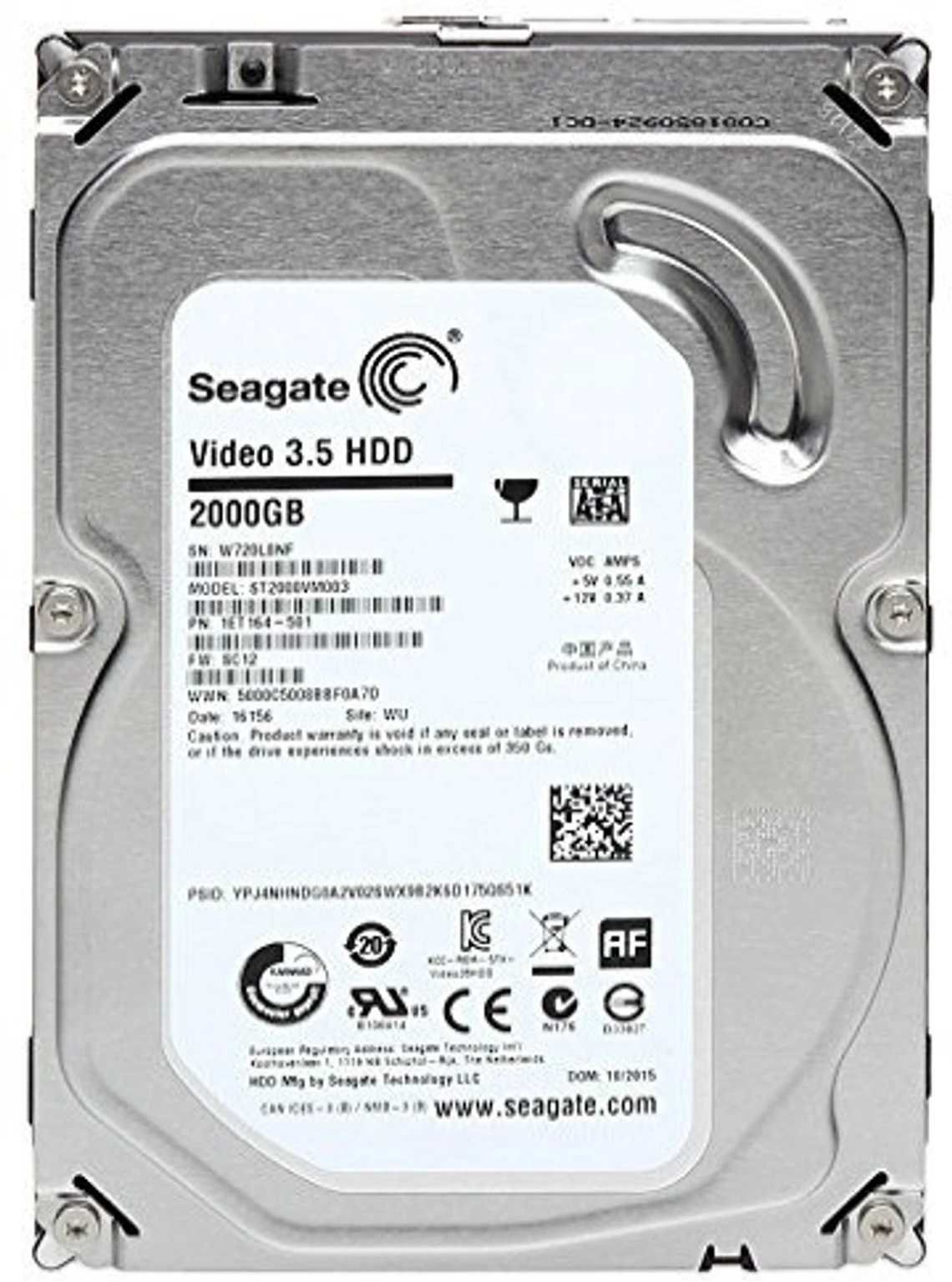 HDD Seagate 2TB Sata